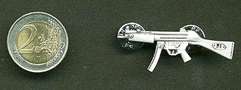 HK MP 5 als Metall-Anstecker