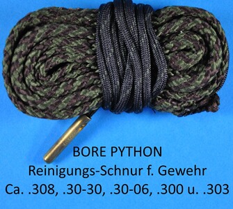 BORE PHYTON Reinigungsgerät für Gewehre Cal. .380, 30-30, 30-06, .300 und 303