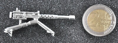 US Browning .50 Maschinengewehr M2 als Metall-Anstecker