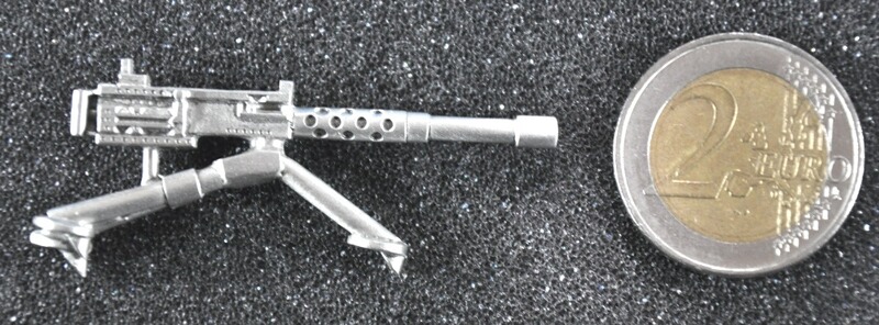 US Browning .50 Maschinengewehr M2 als Metall-Anstecker