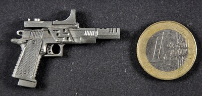 Colt 1911A1 Government IPSC als Metall-Anstecker