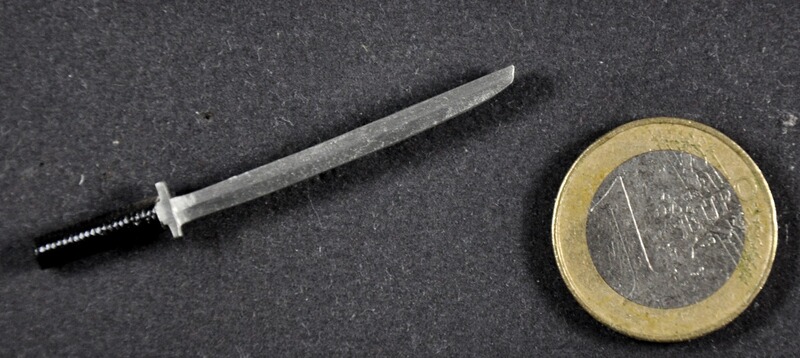 Japanisches Katana Schwert als Metall-Anstecker