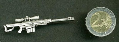 US Barrett .50 Scharfschützen-Gewehr als Metall-Anstecker