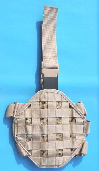 Molle Oberschenkel-Adapter, rund, Sandfarben