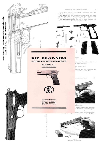 Nachdruck Bedienungsanleitung FN High Power von 1937