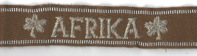 Ärmelband "AFRIKA" Repro !!!