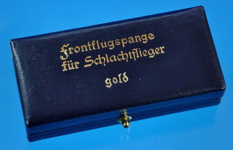 Etui zur Frontflugspange Schlachtflieger Neufertigung !!!