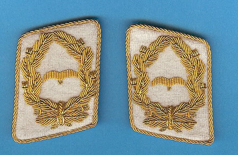 Kragenspiegel Luftwaffe General-Major Repro !!!
