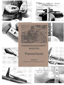 Nachdruck Dienstvorschrift Panzerfaust 60 und 30 Wehrmacht