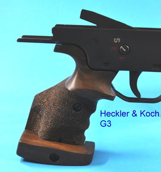Nussbaum-Match-Griff für Selbstlade-Gewehr H&K G3 und Klone
