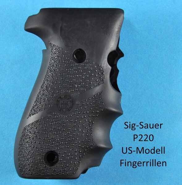 HOGUE Gummigriff mit Fingerrillen für für Pistole Sig Sauer P220 (nur US-Modell)