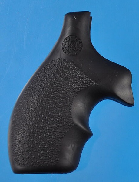 HOGUE-Gummigriff f. S&W Revolver K/ L-Rahmen Round Butt (runder Rahmen) Bantam
