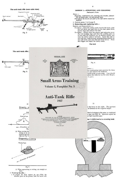 Nachdruck Englische Dienstvorschrift Boys-Panzerbüchse von 1937