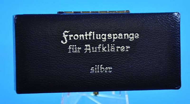 Etui zur Frontflugspange Aufklärer Neufertigung !!!