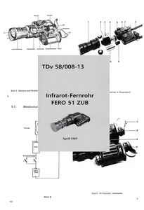 Nachdruck TDv Infrarot-Fernrohr FERO 51 Bundeswehr