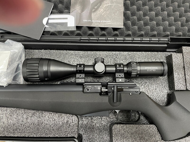 FX DRS .22 mit Picatinnyschiene