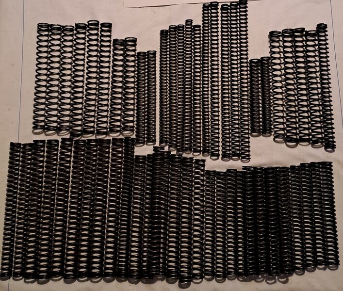 Luftgewehr Federn Haenel, Diana, Weihrauch Konvolut 60 Stck.