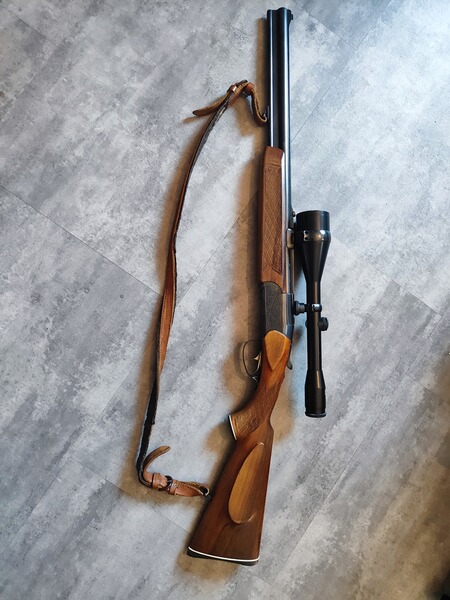 Bockbüchsflinte BRNO 502.3 Deluxe 7x57R -12/70 mit ZF Schmidt& Bender 8x56