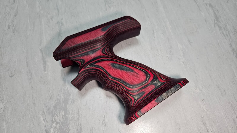 Schichtholz Griff für Feinwerkbau P85 Red Devil