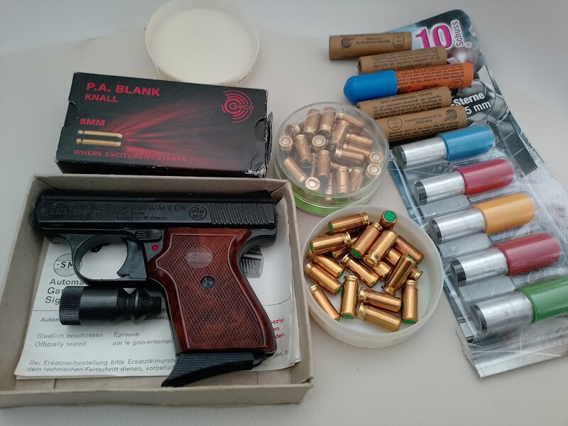 Signalpistole RG15 / Mod. 15 – mit Zubehör (defekt)