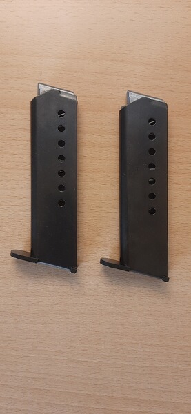 2 Magazine für Schreckschusspistole Geco P35 Kaliber .35 Knall