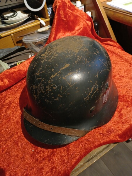 Original Wehrmachts Stahlhelm aus Erbschaft!