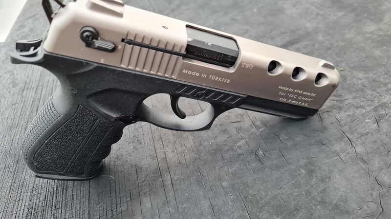 Zoraki 4918 titan, 9mm P.A.K. PTB 1050