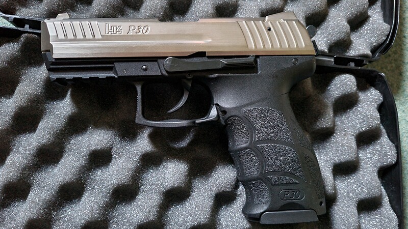 H&K P30 Chrom - 9mm PAK