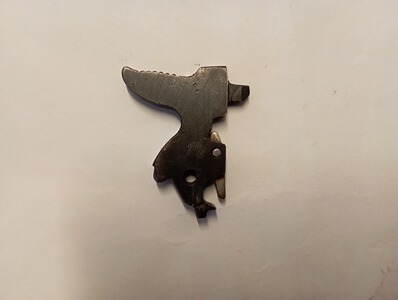 Stahl Hahn für alten Gas-Signal-Revolver Röhm RG 6