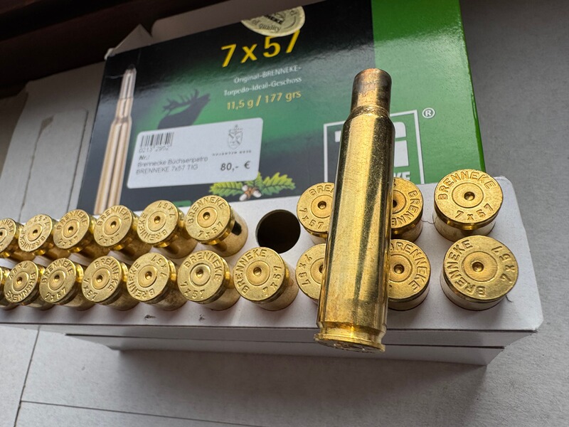 Hülsen Kal. 7x57 Brenneke