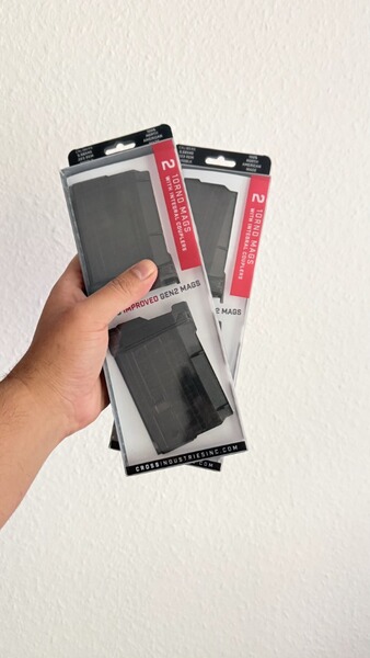 Cross Industries Cross Mag Am boden Koppelbare 10 Schuss AR15 Magazine