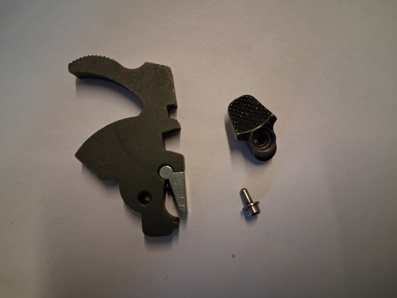 Hahn, Schlagbolzen und Schiebeknopf für Reck Agent, Alpina Sport Mod. Tiger, Smith & Wesson Combat