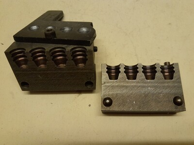 4-fach Kokille Kaliber .452 für Kal. .45 ACP, 170gr 11,0gr von Saeco