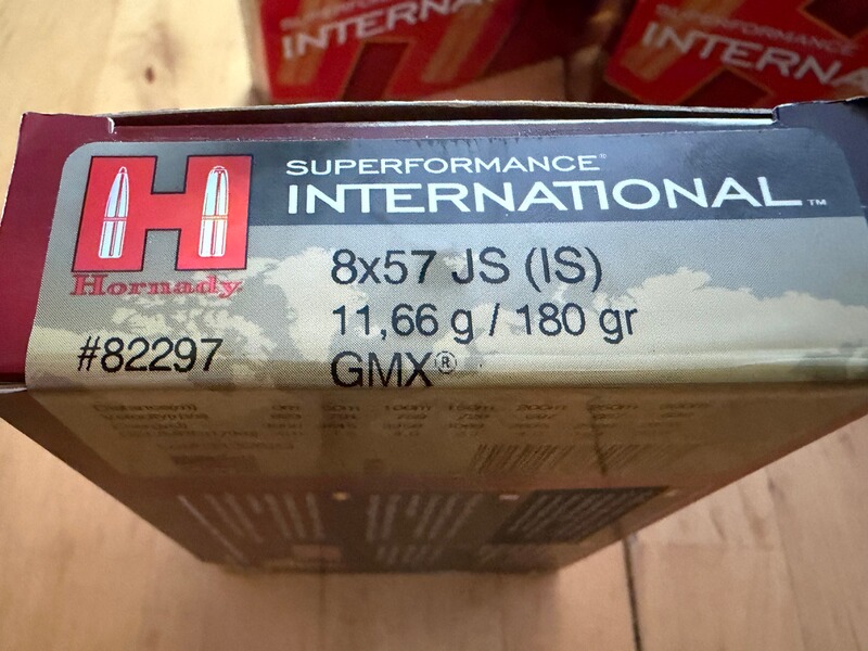 Hornady GMX 8x57 IS