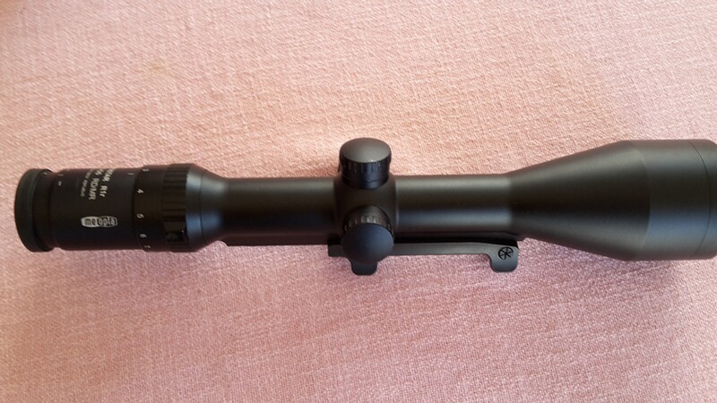 Zielfernrohr 3-12x56 Meopta Meostar R1r RD/MR Abs 4 mit Nachtleuchtpunkt Zeiss Innenschiene Top