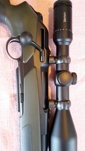 Merkel Helix Speedster 308 Grün mit Hawke 3-12x56 Abs 4 LP