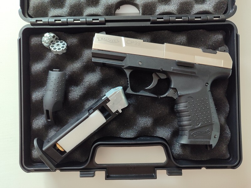 Walther CP99 CO2 Bicolor - NEU & OVP!
