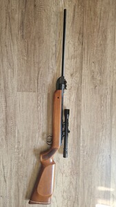 Diana Mod. 35 Luftgewehr 4,5 mm / .177 + Hubertus 4×20 – guter Zustand