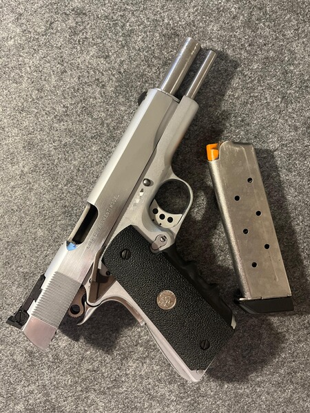 Colt 1911 MK IV Series 80 Stainless Steel .45 ACP