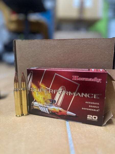Hornady .30-06 Spr. Superformance® CX 10,7g/165grs. - 100 Schuss (5Packungen)