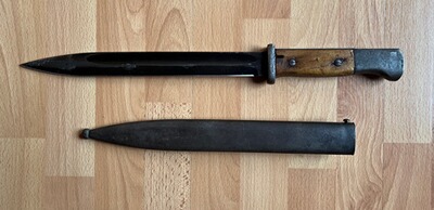 Bajonett Original mit Metallscheide für K98