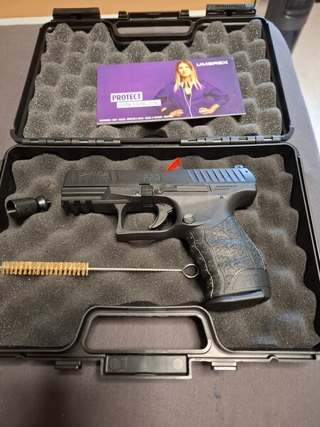 Walther PPQ 9mm P.A.K. PTB 958 Top Zustand