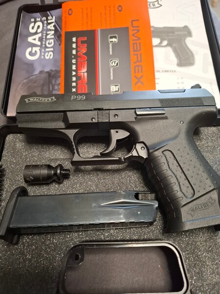 Walther P99 PTB 762 9mm P.A.K. "NEU"