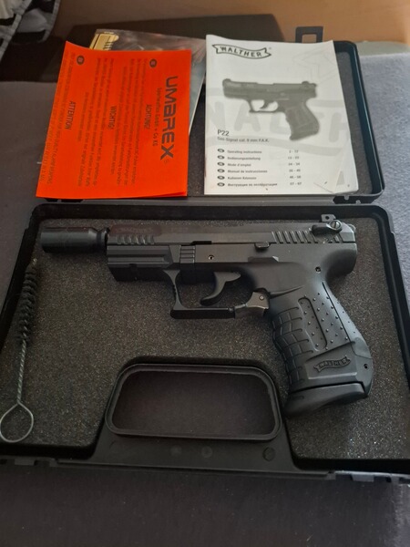 Walther P22 9mm P.A.K. PTB 778