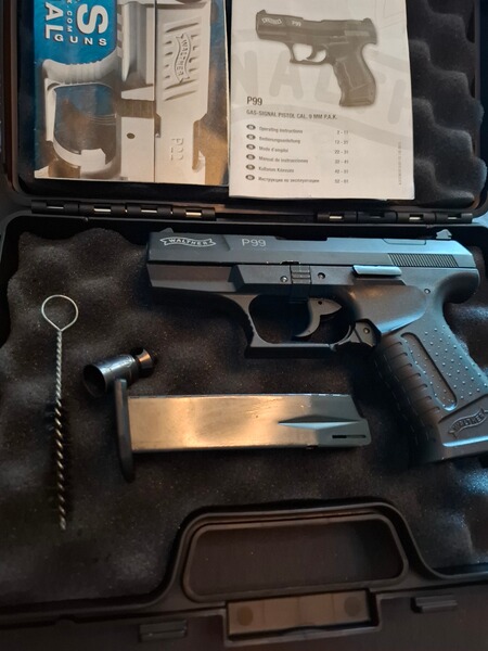 Walther P99 PTB 762 9mm P.A.K. Sehr guter Zustand