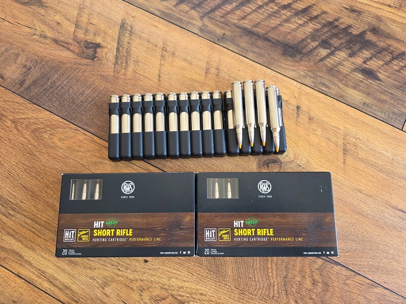 .300 Win Mag Munition RWS Hit Short Rifle 59 Schuss