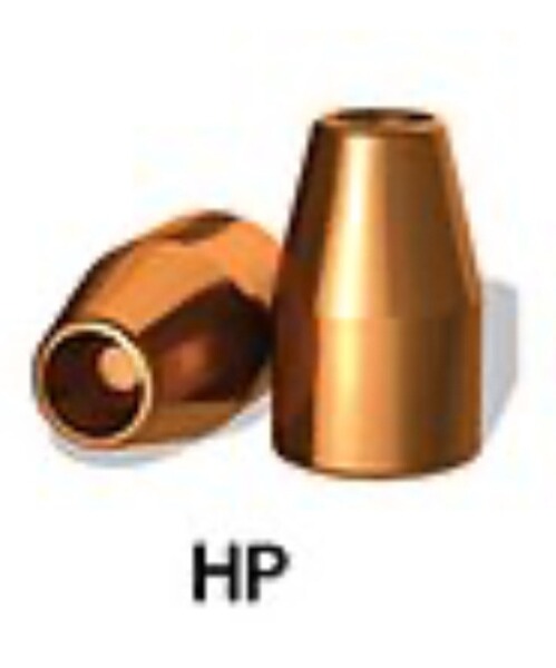 100 Stck. H&N Kurzwaffengeschosse HP 451 200gn. im Kaliber .45 ACP/ .45 Auto Hollow Point (HP)