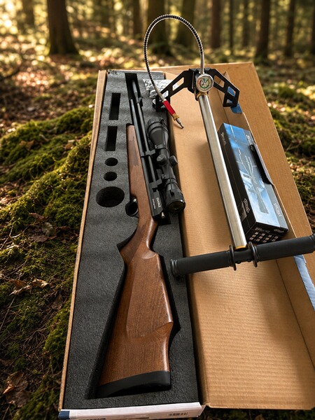 Diana Stormrider + Pumpe + Walther Optik + 50 J Ventil / VB