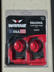 Ringmontage 34mm Durchmesser Picatinny Warne Maxima High