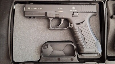 Schreckschusspistole Zoraki 917 schwarz/chrom , 9 mm PAK